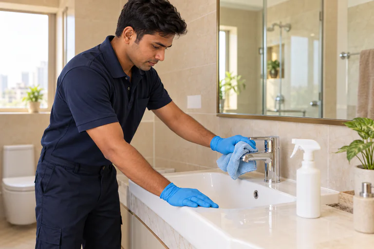 Anti-microbial cleaning