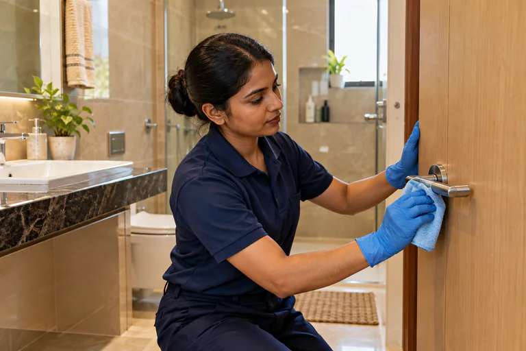 Door cleaning