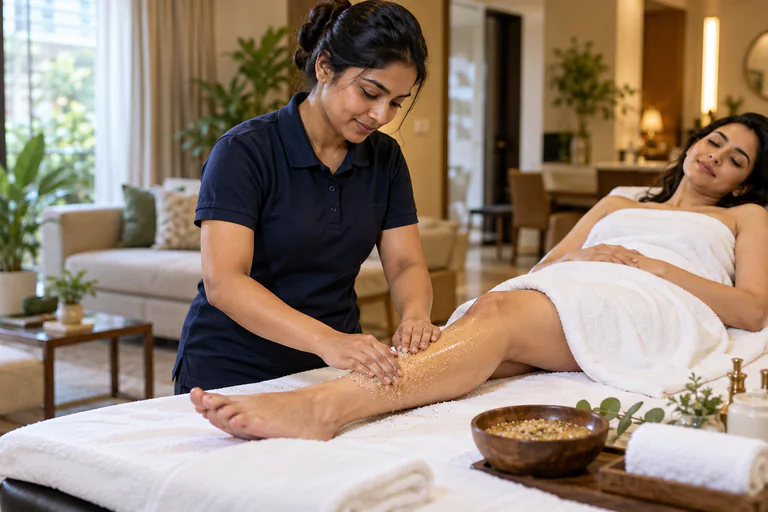 Full body massage & scrub