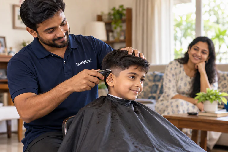 Boys’ haircut